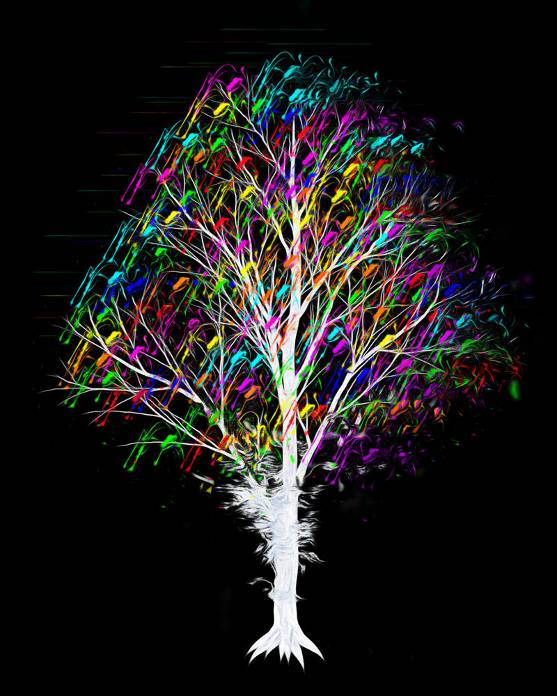 Splattering Tree Splatter Tree By Mike Smith by mikesmithimages on DeviantArt