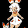 Adoptable Gijinka - Scorbunny SOLD