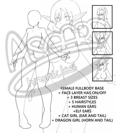 Gr Character GR Character Base - 01 by Asgard-Chronicles on DeviantArt