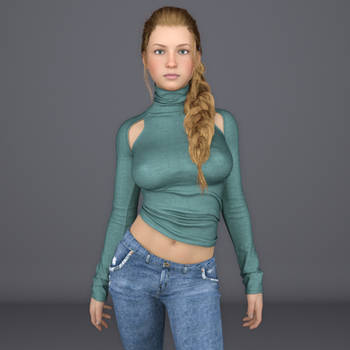 Kate Character Morph For Genesis 8 and 8.1 Females