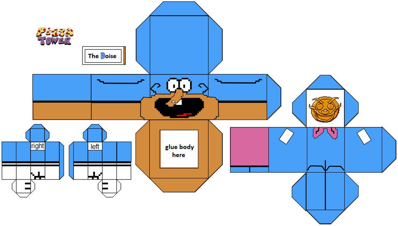 pizza tower The Doise by pedditodevantartreal on DeviantArt