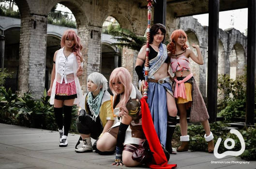 Final Fantasy XIII Group Cosplay