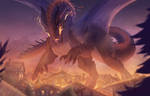 Dragon god by synderen