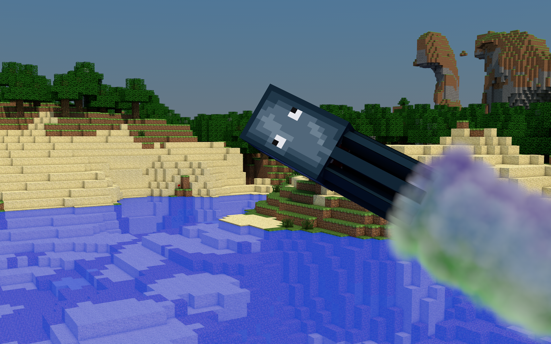 Rainbow Squid Minecraft By Xmax247 On Deviantart Rainbow Squid Minecraft By Xmax247 On Deviantart
