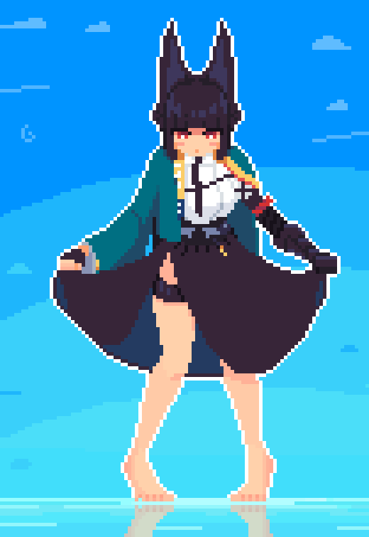 Miyabi pixelart by addsOne on DeviantArt Miyabi pixelart by addsOne on DeviantArt
