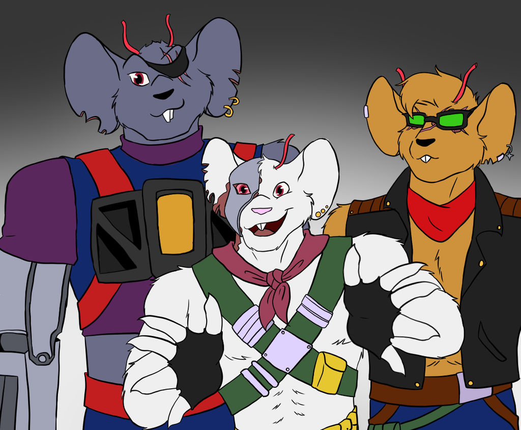 Biker Mice from Mars by MidnightCeator on DeviantArt