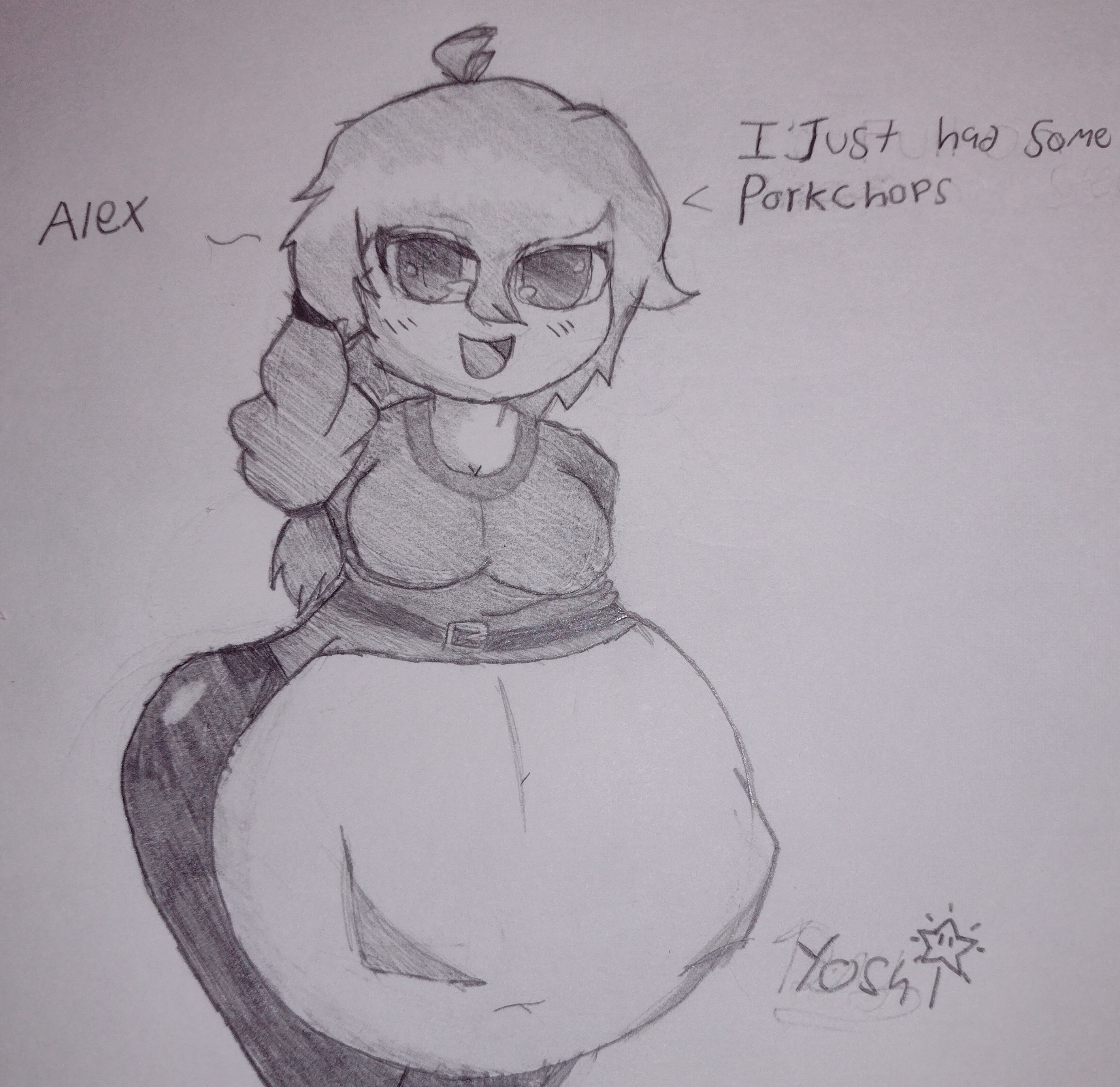raw pork chops by Lilatheyoshi on DeviantArt
