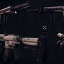 HK416 3D Games Gun
