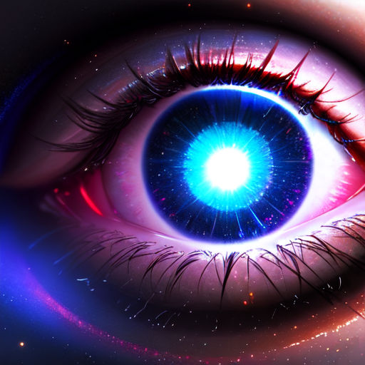 Cosmic eyes by delziz on DeviantArt