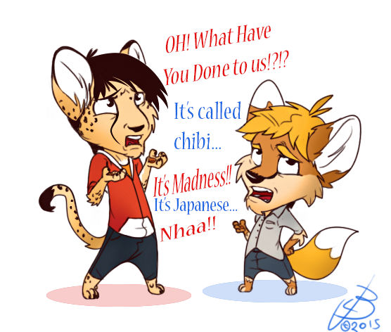 chibi trouble by JLindseyB on DeviantArt