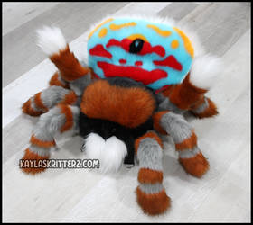 Peacock Jumping Spider - Plushie Backpack