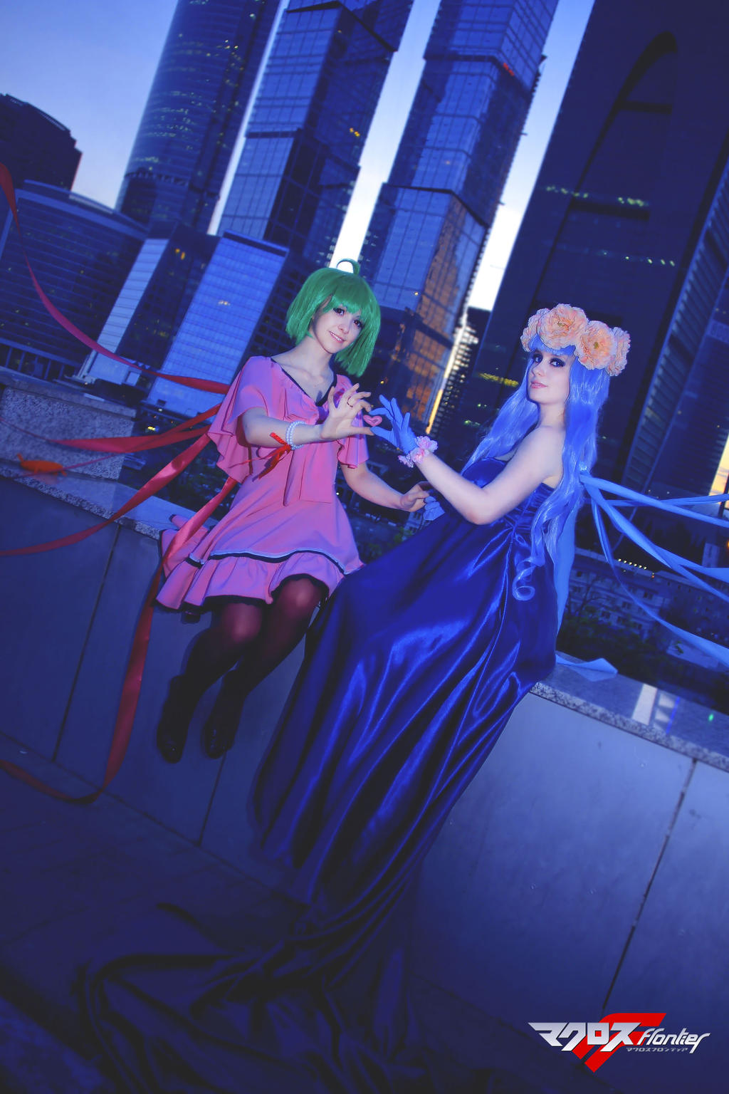 Macross Frontier.Sheryl and Ranka. Love you!