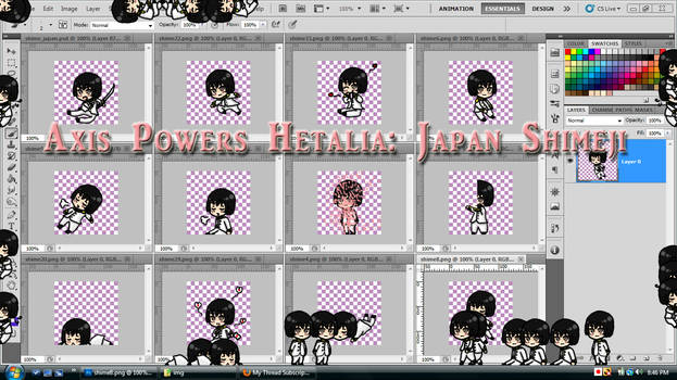 Axis Powers Hetalia: Japan Shimeji