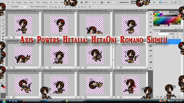 Hetalia: HetaOni Romano Shimeji Download