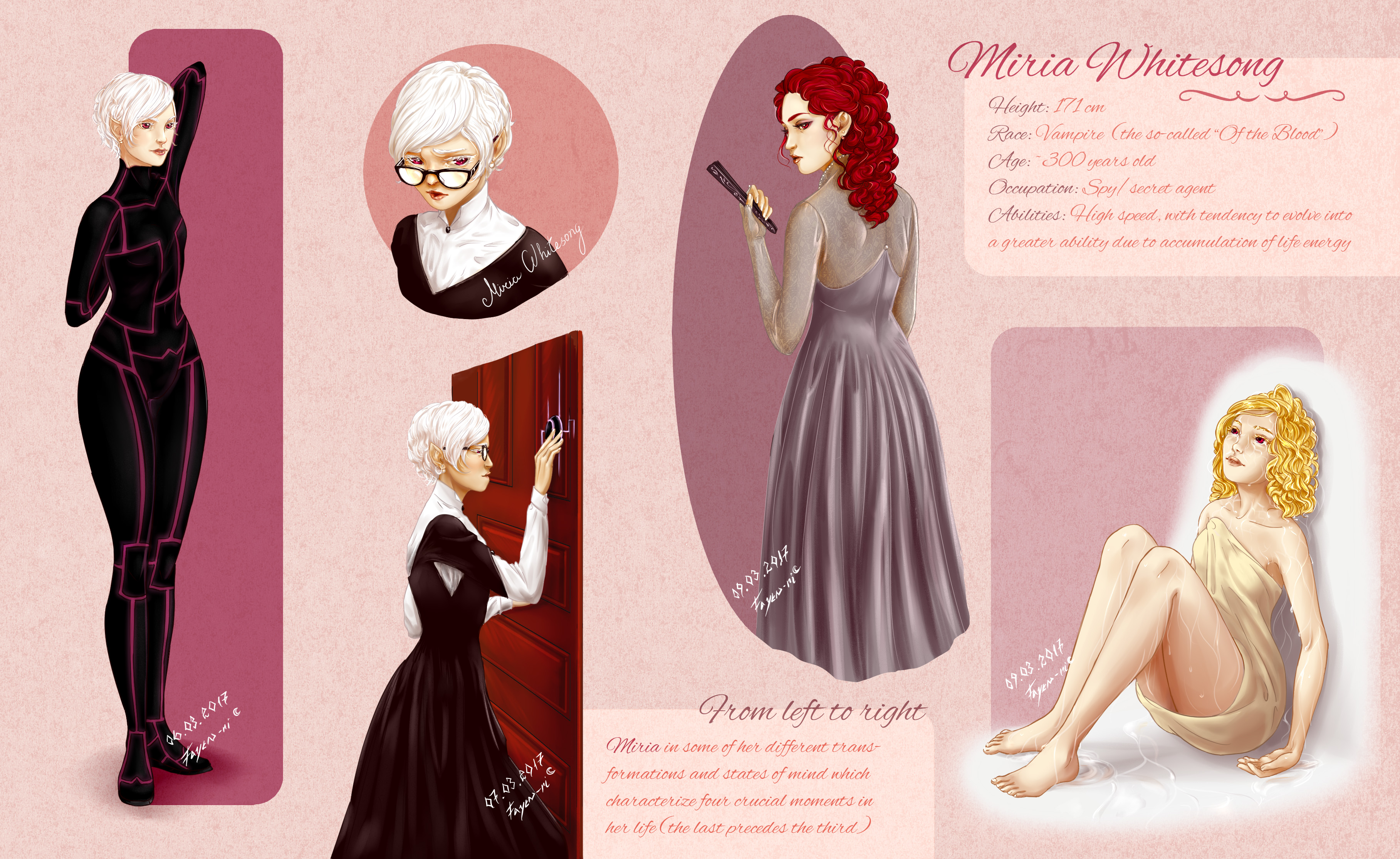 Miria Whitesong - character sheet