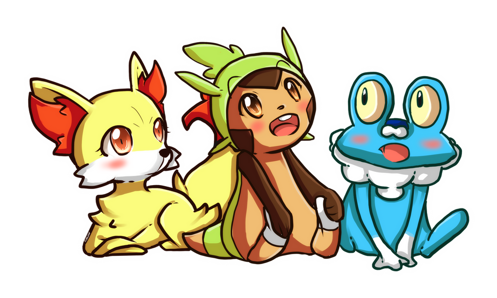 Pokemon 6th Gen Starter by Zel-Duh on DeviantArt