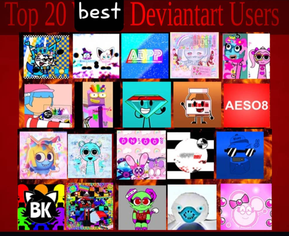 Imk2015 Deviantart Top 20 best deviantart users by MagnusMan2763 on DeviantArt