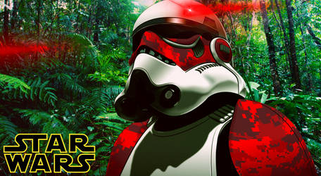 Star wars - Red camo stormtrooper