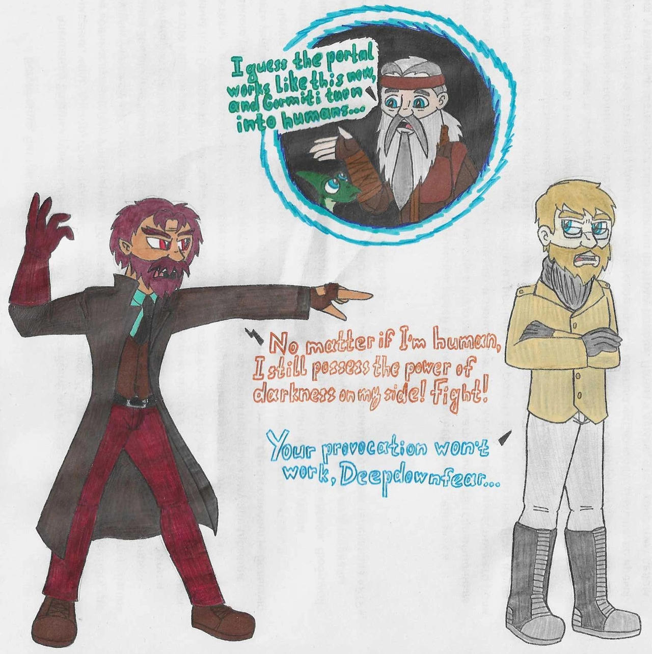 Landmark Humans Deviantart Gormay Entry 2 (05.05): Human Version by EugeneMinev on DeviantArt