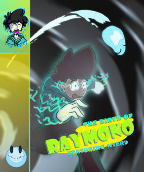 Fake Comic Cover Poster of Raymono featuring Wierd