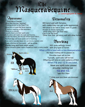 The Masqueradequine OPEN BREED