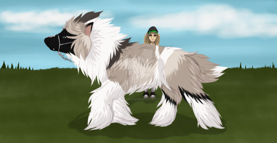Lunging the Fluff Monster by galianogangster on DeviantArt