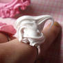 Fluffy Whipped Cream Ring