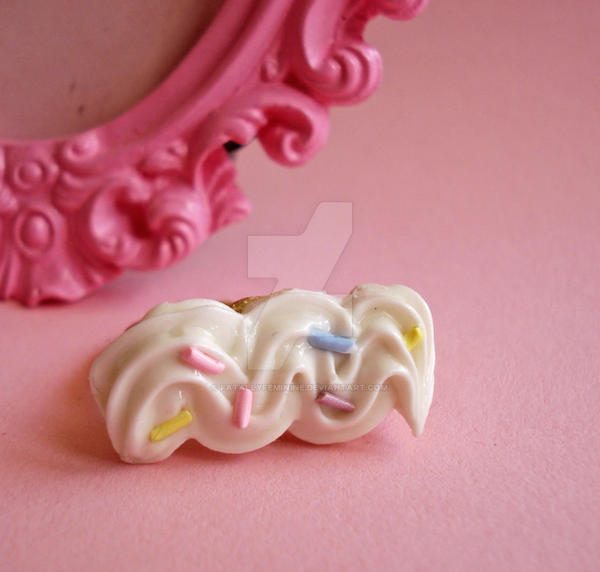 kawaii Whipped Cream Ring 2