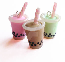 Boba Tea Charms