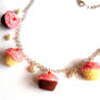 Homemade Cupcake Necklace