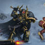 Warhammer 40k: Araghast vs Blood Ravens Commander