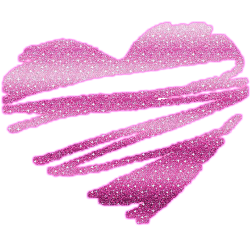 glitter heart png by maddielovesselly on deviantart