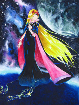 Queen Millennia watercolor