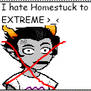 anti Homestuck stamp