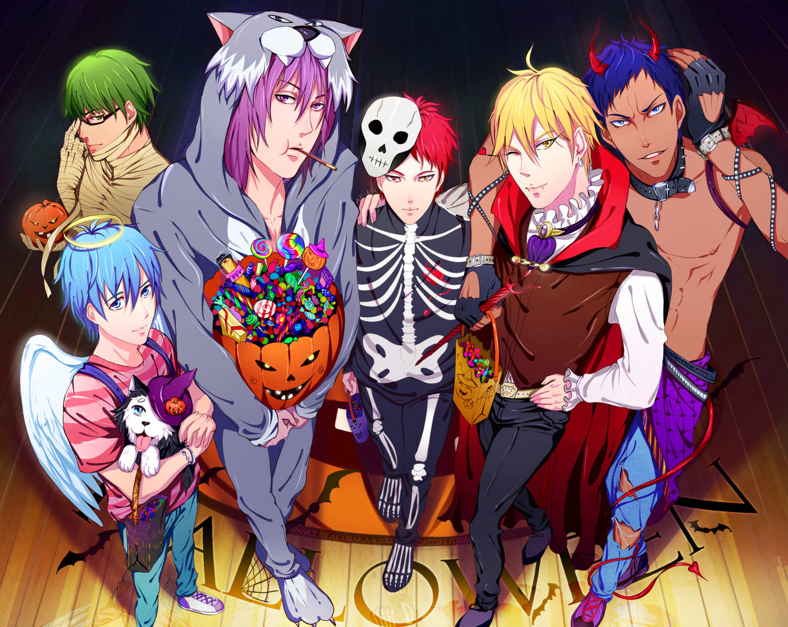 Halloweenparty with Kuroko