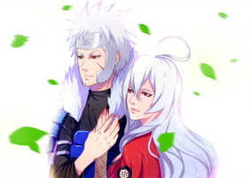 Tobirama and Gin Senju