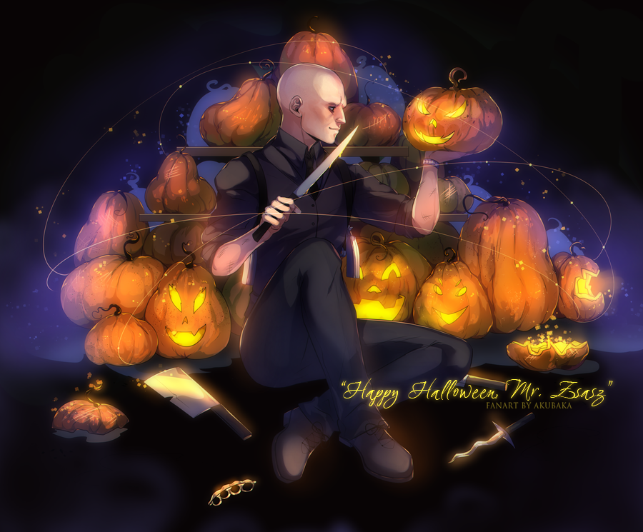 Happy Halloween, Mr. Zsasz by AkubakaArts