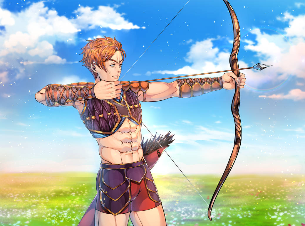 COMM: Male archer by AkubakaArts on DeviantArt