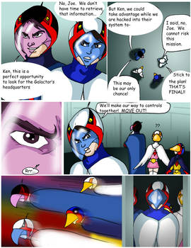 Gatchaman comic page 1