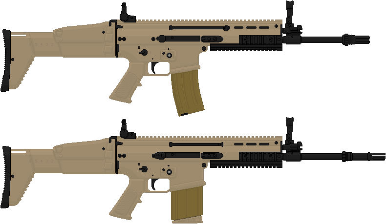 FN SCAR by Hybrid55555 on DeviantArt
