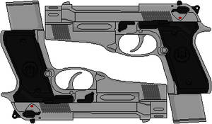 Selene's Custom Beretta 92FS Inox (Underworld)