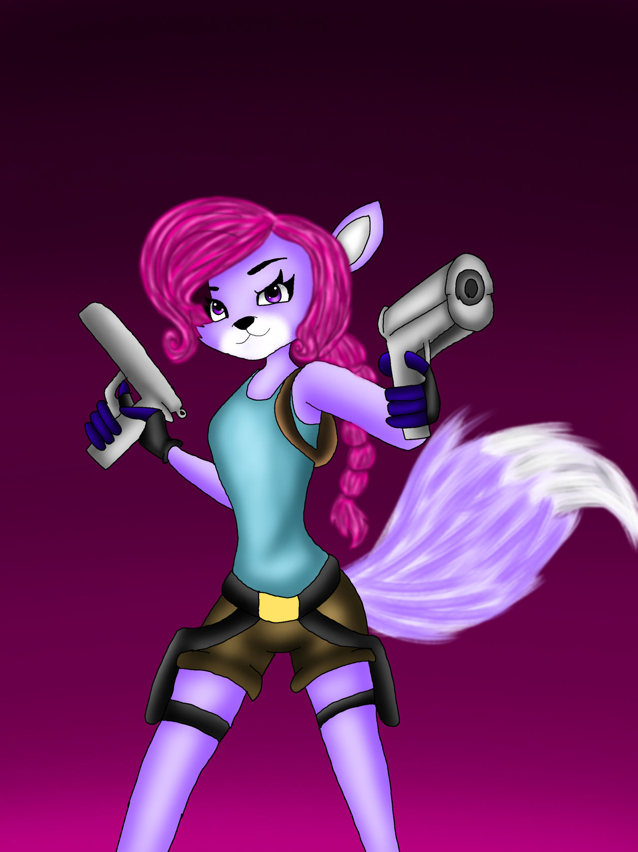 Fallaon Fox Fallon, the fox cosplayer by KurlyWurls on DeviantArt