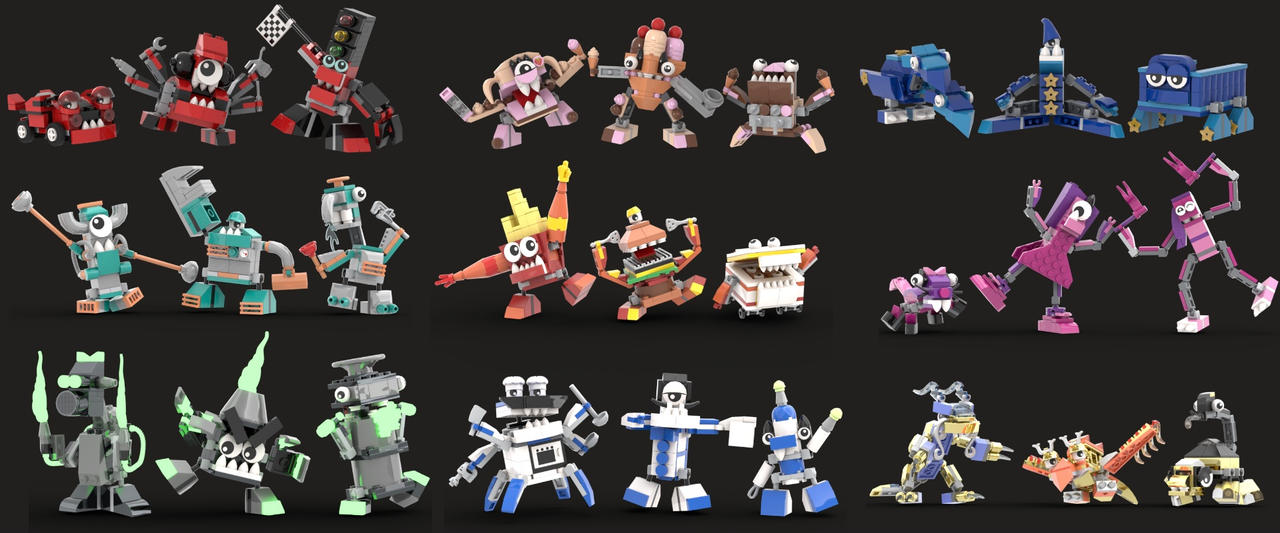 Mixels Character Design All My Own Mixels! by CAN1H4V3S0MEN4CH0S on DeviantArt