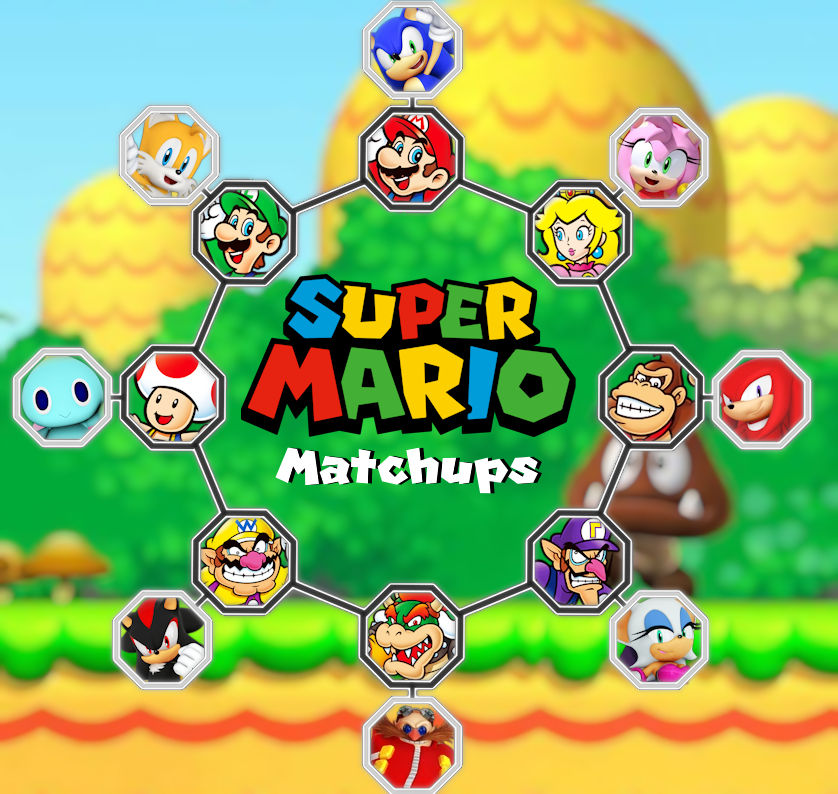 Mario Vs Ristar Mario vs Sonic Deathbattle Matchups by SpongeB0I on DeviantArt