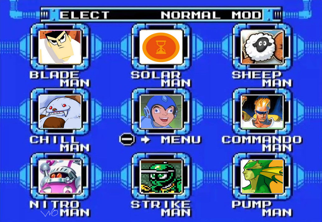 Mega Man 10 - Stage Select by CrashBombah on DeviantArt