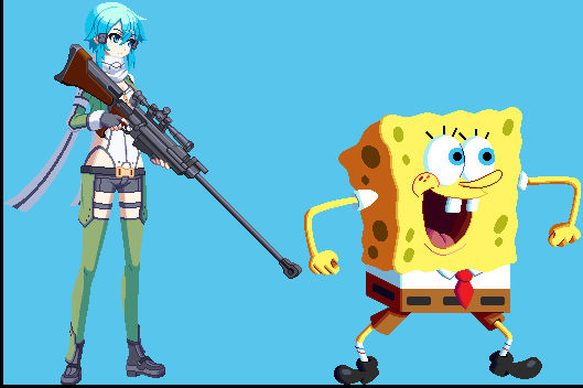 Sponge Rework Spongebob DBFC-styled (2023 rework) by CrashBombah on DeviantArt