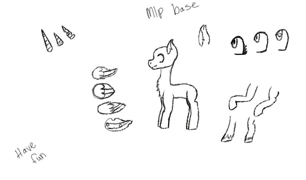 Mlp Base by ponyplay09 on DeviantArt