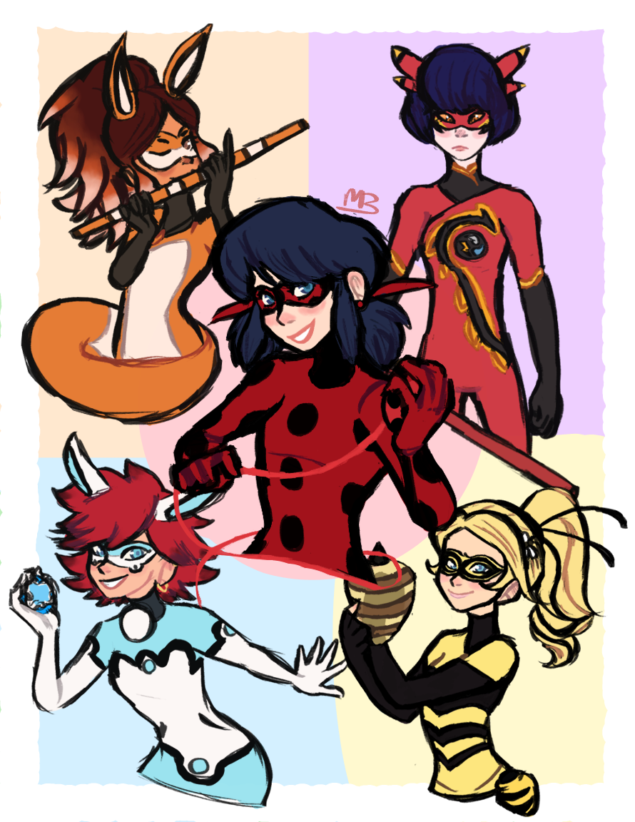 Miraculous Girls By Ponyplay09 On DeviantArt miraculous-girls-by-ponyplay09-on-deviantart