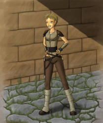 Sielle, halfling ranger