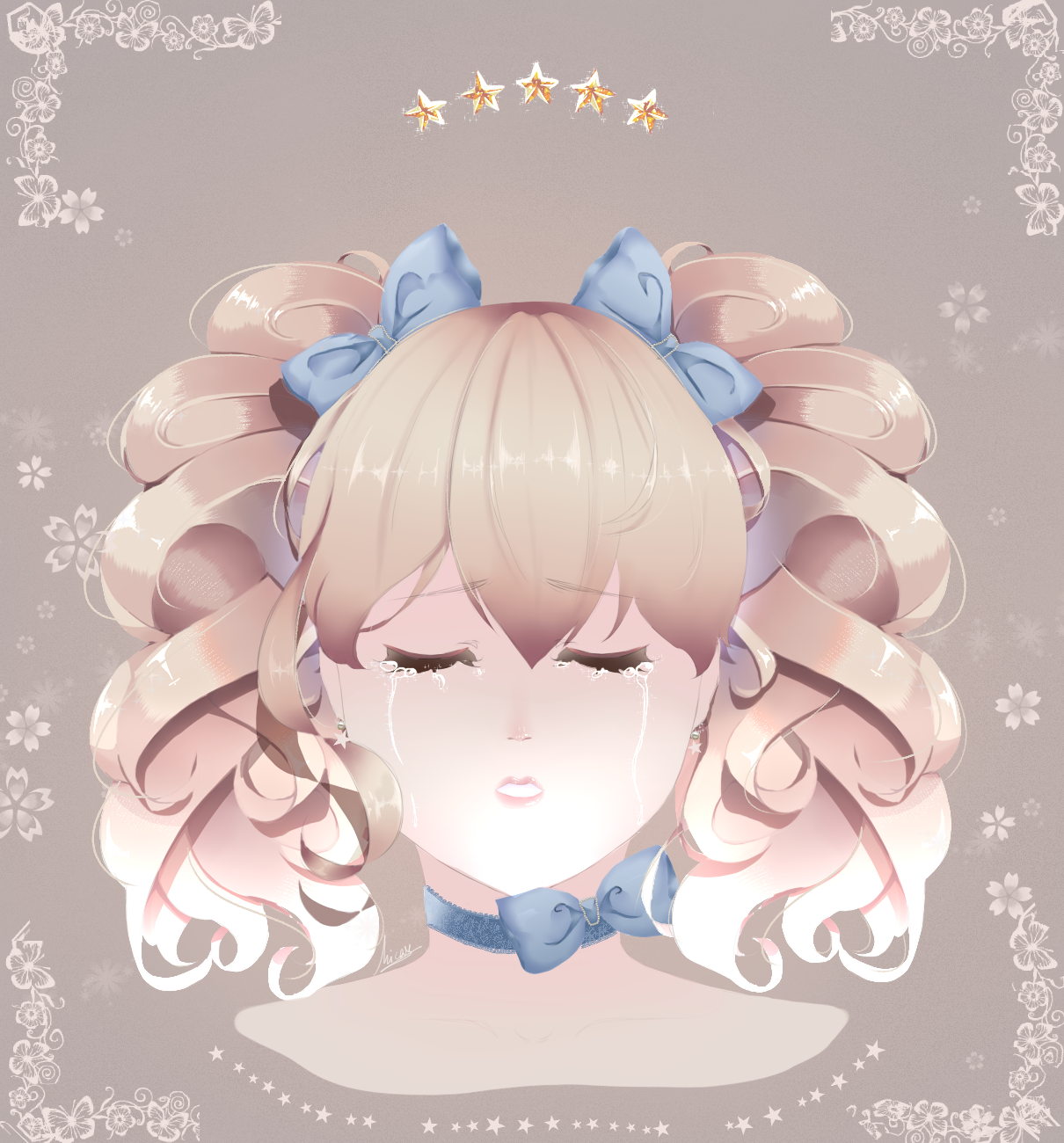 Lizzy Crying Deviantart Crying Lizzy by BangMica on DeviantArt